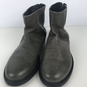 Lemaire Women's Piped Zipped Ankle Boots Size 39